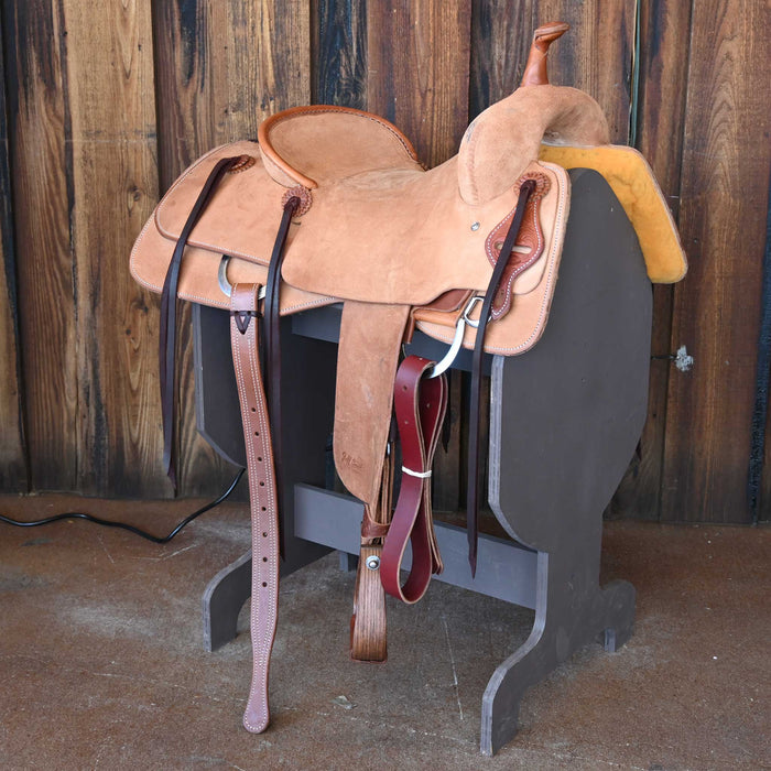 16" JEFF SMITH BEAU GALYEAN CUTTING SADDLE Saddles - New Jeff Smith