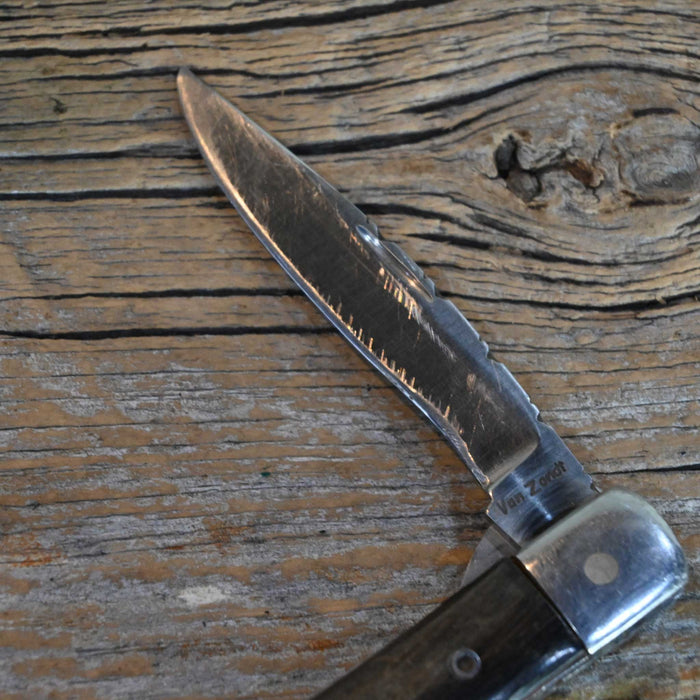 Van Zandt Pocket Knife w/Billy Albin Sheath Knives Billy Albin
