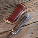 Van Zandt Pocket Knife w/Billy Albin Sheath Knives Billy Albin