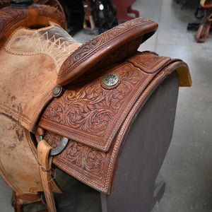 14.5" TESKEY'S ROPING SADDLE