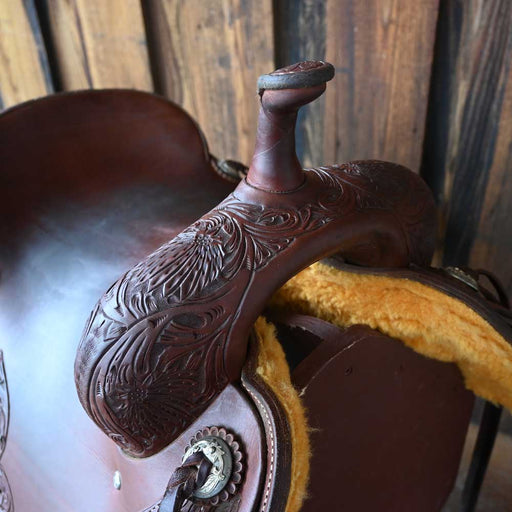 16" DEMO JEFF SMITH CUTTING SADDLE Saddles - Used Jeff Smith