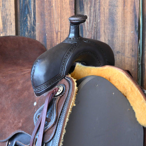 16.5" JEFF SMITH BUSTER WELCH RANCH CUTTER SADDLE Saddles - New Jeff Smith