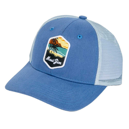 Maui Jim Aloha Trucker Cap - Mountain Palms Patch HATS - BASEBALL CAPS Maui Jim Sunglasses