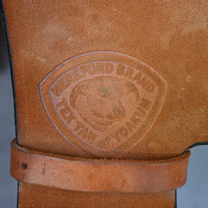 13.5" USED HEREFORD BARREL SADDLE Saddles Hereford Brand Tex Tan   