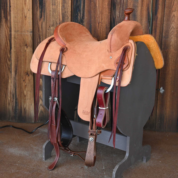 16" JEFF SMITH BUSTER WELCH COW HORSE SADDLE Saddles - New Jeff Smith