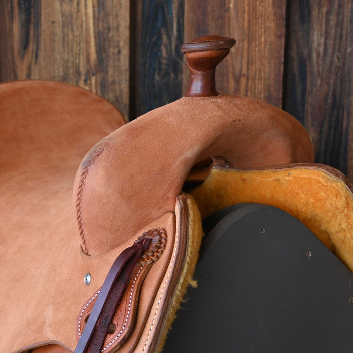 16" JEFF SMITH BUSTER WELCH COW HORSE SADDLE Saddles - New Jeff Smith