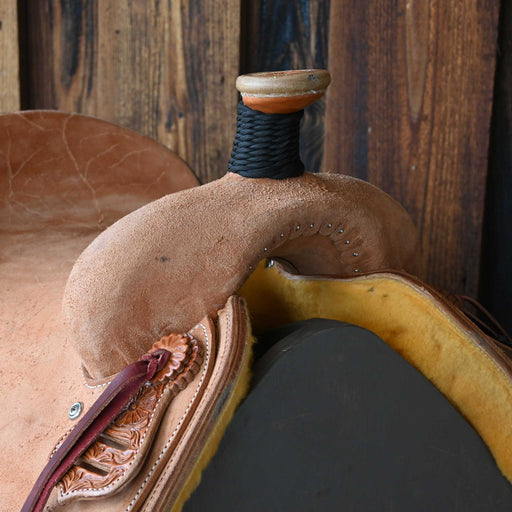 14" TESKEY'S TEAM ROPING SADDLE Saddles - New Teskey's Saddlery
