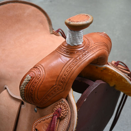14.5" TESKEY'S RANCH ASSOCIATION SADDLE Saddles - New Teskey's Saddlery