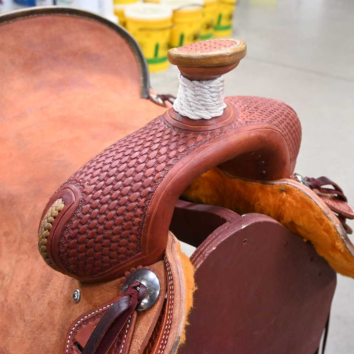 16" TESKEY'S RANCH ASSOCIATION SADDLE Saddles - New Teskey's Saddlery