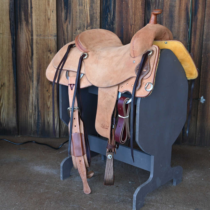 15.5" JEFF SMITH BUSTER WELCH RANCH CUTTER SADDLE Saddles - New Jeff Smith