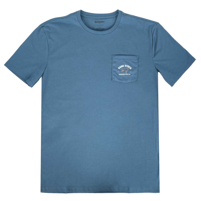 Hooey Men's Chambray Denim Crewneck Tee