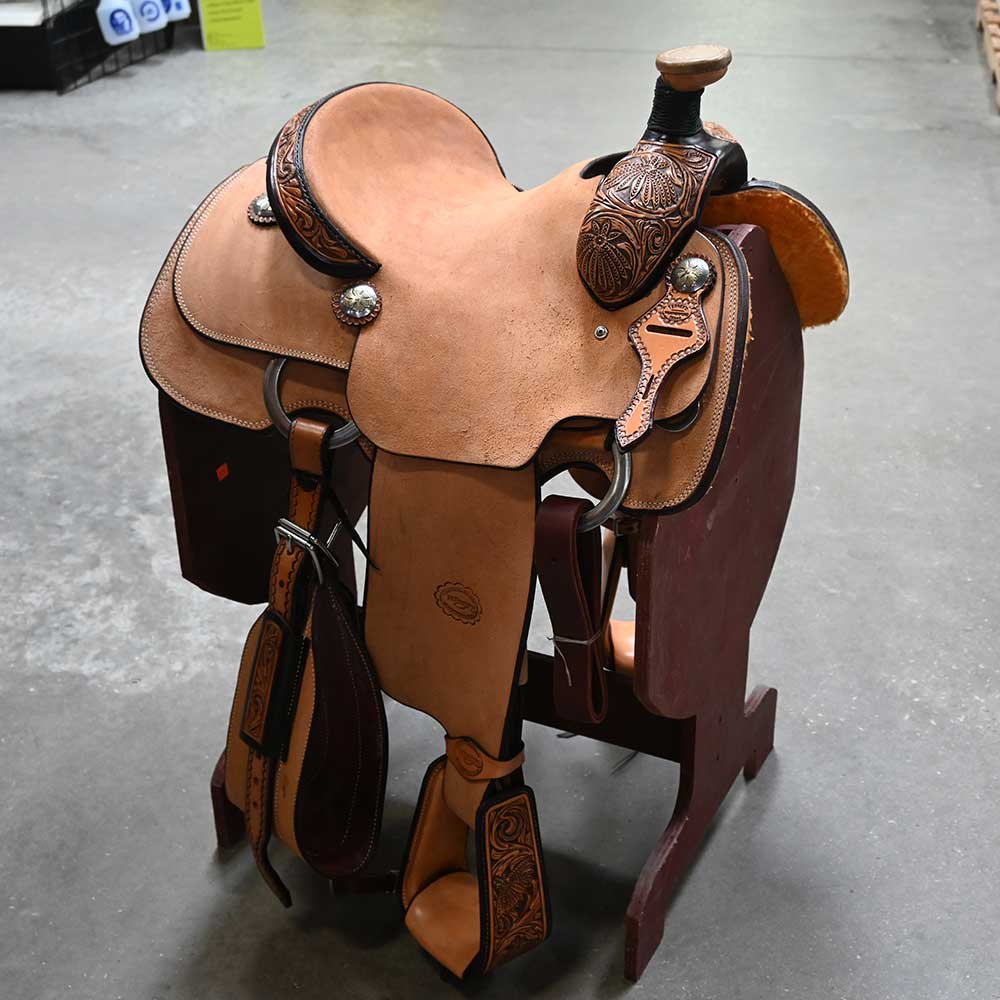 13.5" TESKEY'S ROPING SADDLE