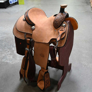 13.5" TESKEY'S ROPING SADDLE Saddles Teskey's Saddlery