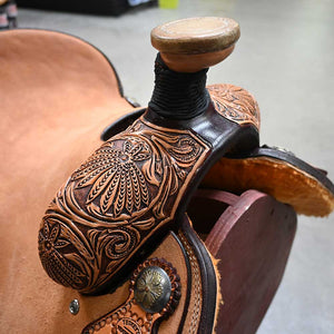 13.5" TESKEY'S ROPING SADDLE Saddles Teskey's Saddlery