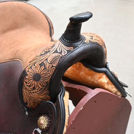 15" CIRCLE Y SUNFLOWER FLEX2 TRAIL SADDLE Saddles - New Circle Y Saddlery