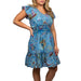 Dylan Laurel Ruffle Dress WOMEN - Clothing - Dresses Dylan