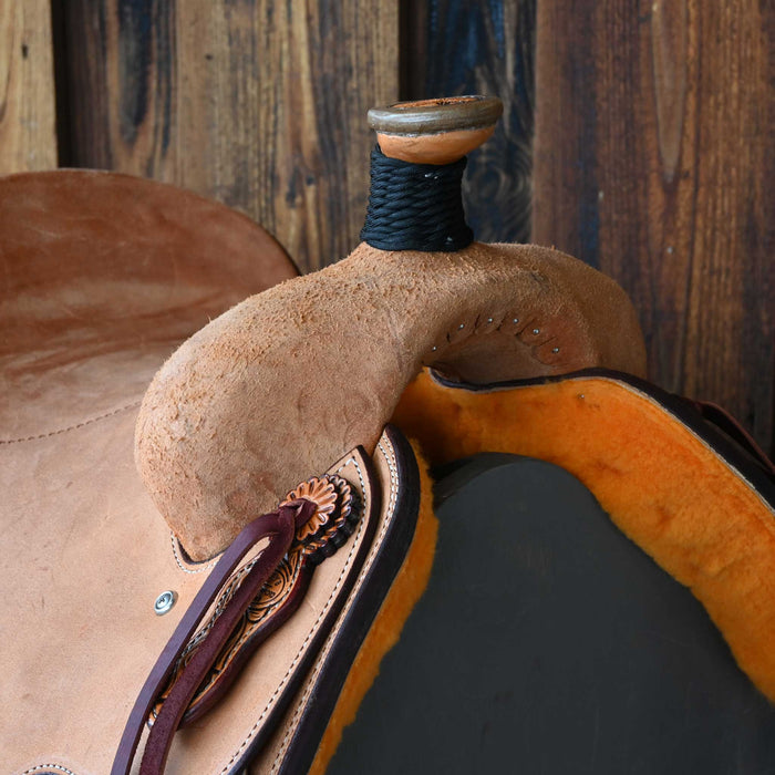 14.5" TESKEY'S TEAM ROPING SADDLE Saddles - New Teskey's Saddlery
