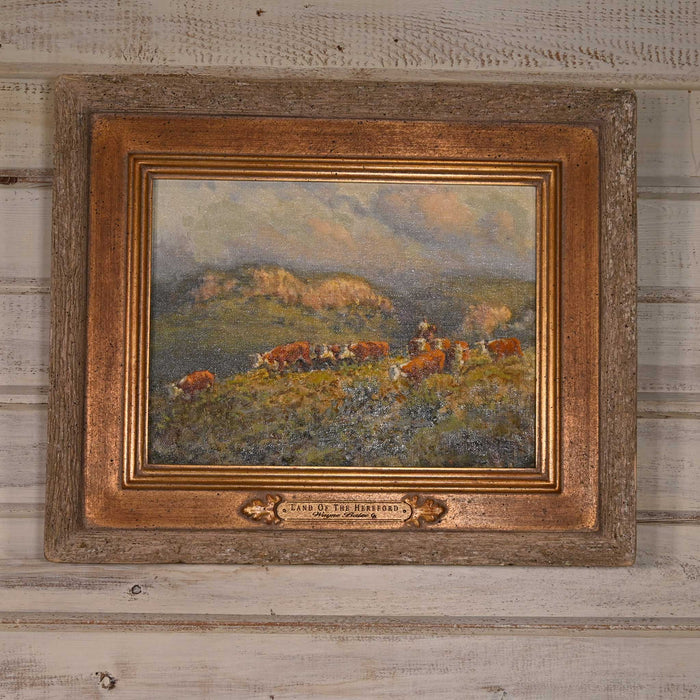 "Land of The Hereford" by Wayne Baize Collectibles Wayne Baize