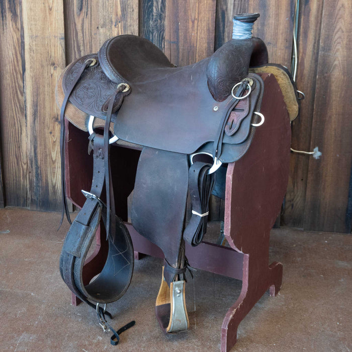 14.5" USED CACTUS RANCH SADDLE