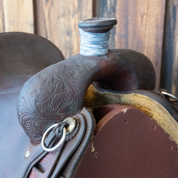 14.5" USED CACTUS RANCH SADDLE