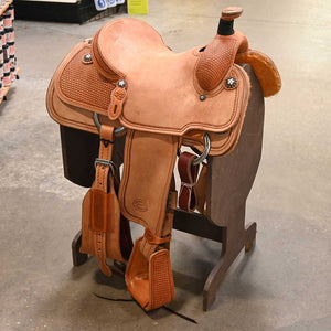 14.5" TESKEY'S ROPING SADDLE Saddles Teskey's Saddlery