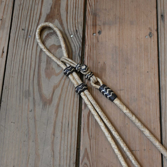 Jose Ortiz Hand Braided Rawhide Romel Reins