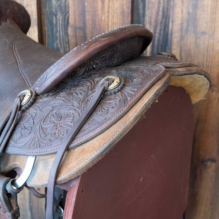 14.5" USED CACTUS RANCH SADDLE