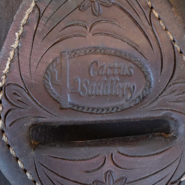 14.5" USED CACTUS RANCH SADDLE