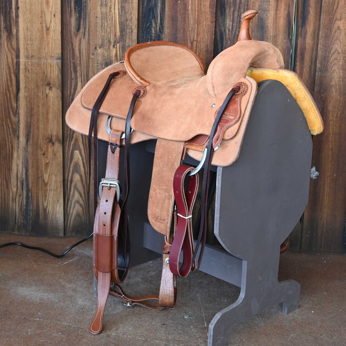 15.5" JEFF SMITH BUSTER WELCH CUTTING SADDLE