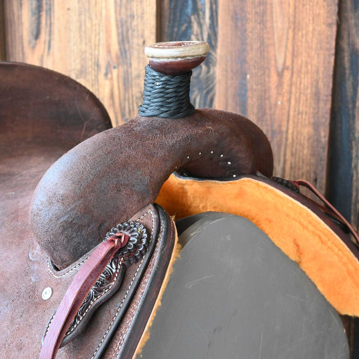 14.5" TESKEY'S TEAM ROPING SADDLE Saddles - New Teskey's Saddlery