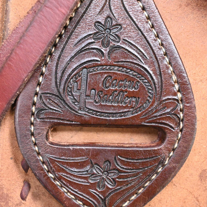 15.5" USED CACTUS RANCH SADDLE Saddles - Used CACTUS SADDLERY
