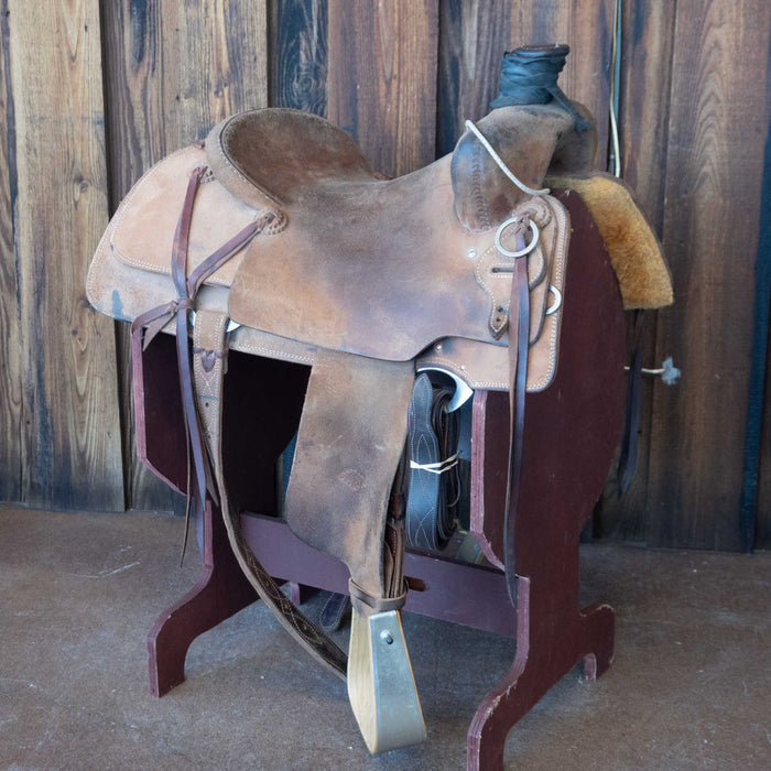 16" USED LUKE LANE RANCH SADDLE