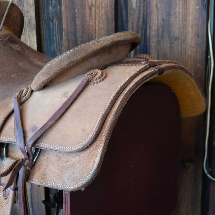 16" USED LUKE LANE RANCH SADDLE