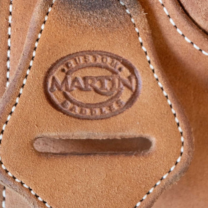 14.5" USED MARTIN TEAM ROPING SADDLE