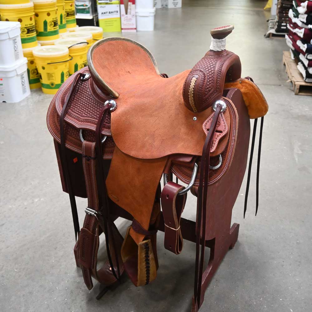 15" TESKEY'S RANCH ASSOCIATION SADDLE Saddles - New Teskey's Saddlery