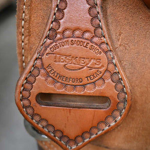 12.5" USED TESKEY'S BARREL SADDLE Saddles TESKEY'S SADDLERY LLC   