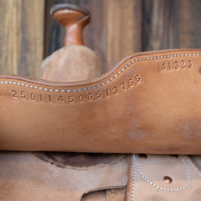 14.5" USED MARTIN TEAM ROPING SADDLE