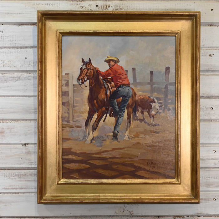 Back on the Horse by Newman Myrah (1921-2010) Collectibles Newman Myrah