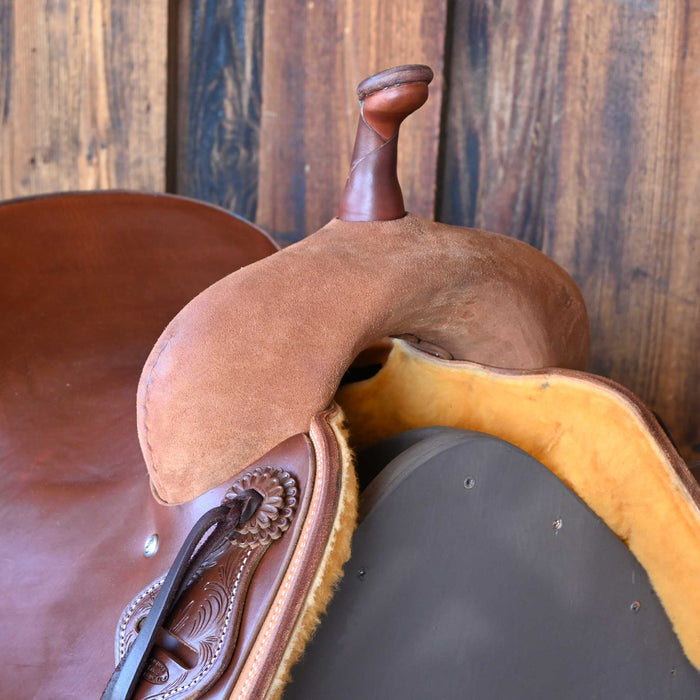 15.5" JEFF SMITH BUSTER WELCH CUTTING SADDLE