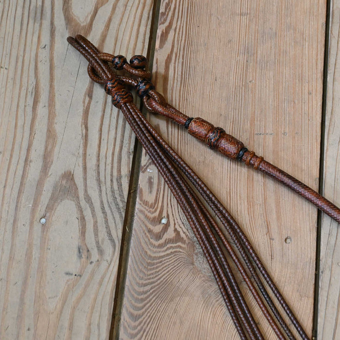 Hand Braided Rawhide Romel Reins