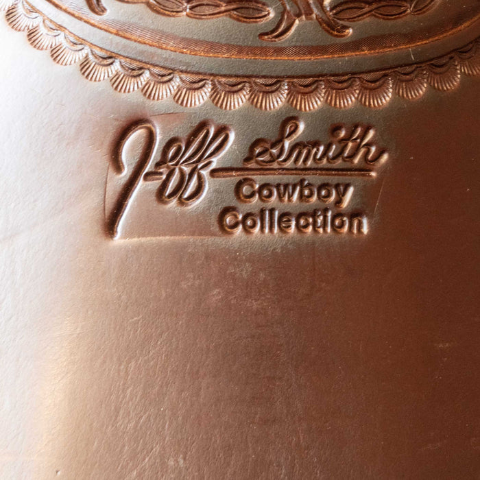 16.5" USED JEFF SMITH CUTTING SADDLE
