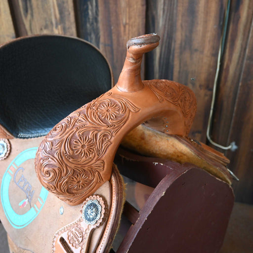 13" USED TESKEY'S BARREL SADDLE Saddles - Used Teskey's Saddlery