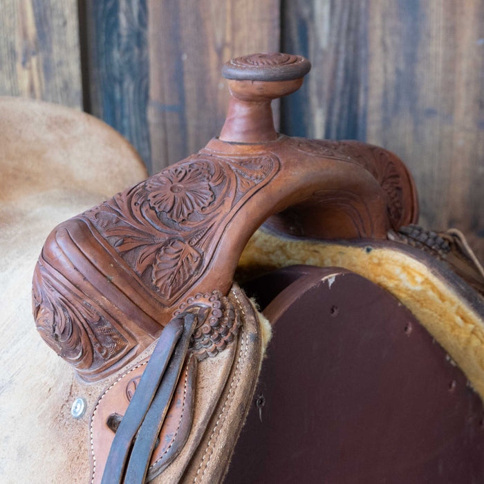 15.5" USED COWPUNCHER RANCH SADDLE