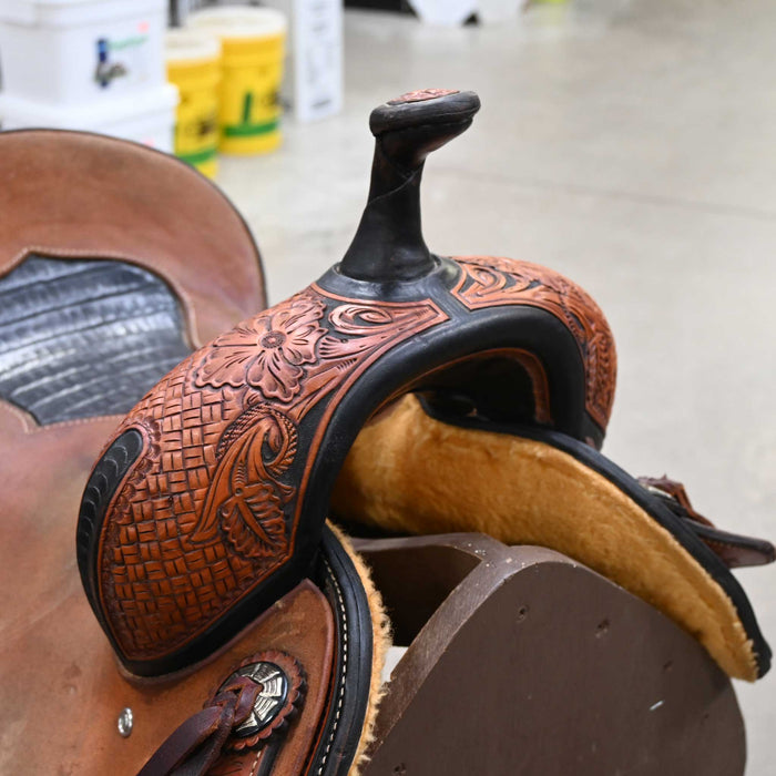 15" USED JEFF SMITH C3 BARREL SADDLE