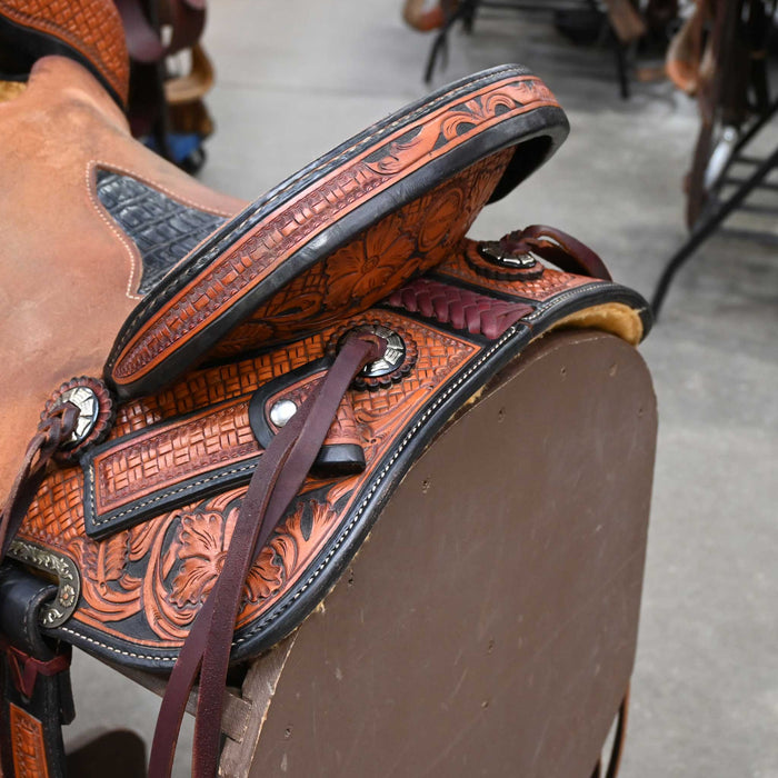 15" USED JEFF SMITH C3 BARREL SADDLE