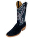 R. Watson Men's Dark Blue Roughout Cutter Toe Boot MEN - Footwear - Western Boots R Watson