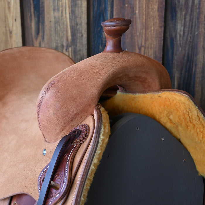 16" JEFF SMITH BUSTER WELCH COW HORSE SADDLE