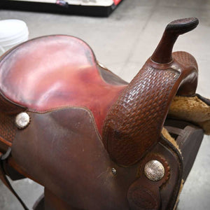 16" USED PILAND CUTTING SADDLE Saddles Piland   