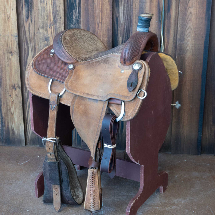 14.5" USED GUSTOS ALL AROUND SADDLE