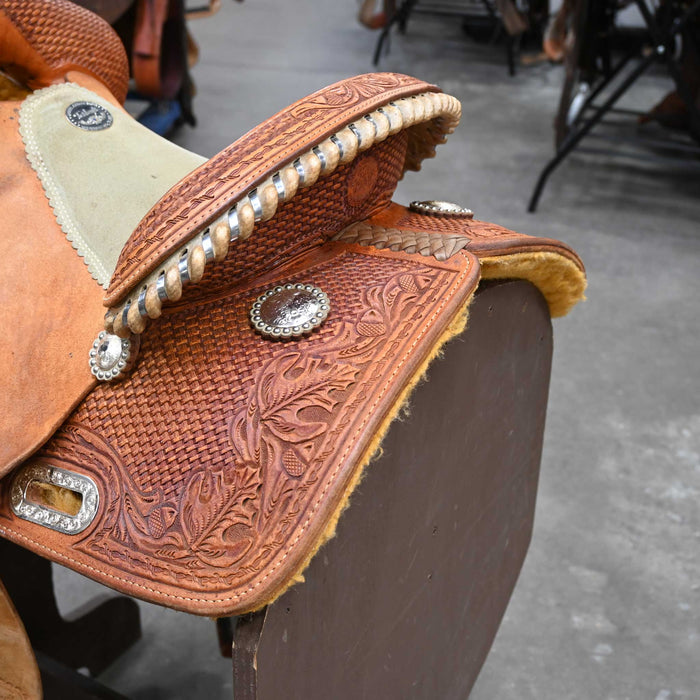 12.5" USED TESKEY'S BARREL SADDLE